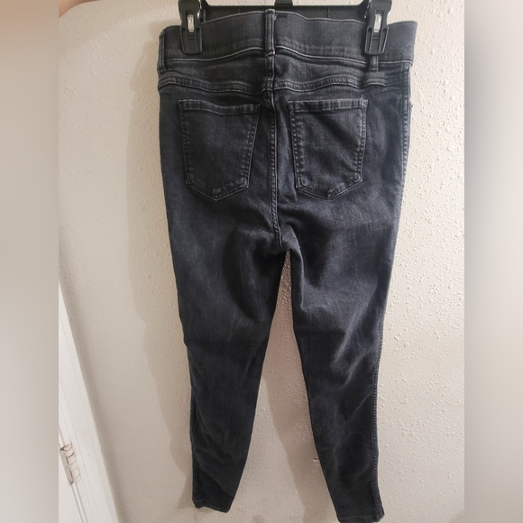 Spanx Ankle Skinny Jeans in Clean Black Style No.20278T, Sz M - Picture 4 of 6